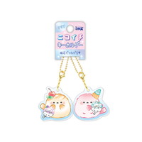 #クラックス クリアニコイチキーホルダー  シマエナガ＿マネッコライフ 141042