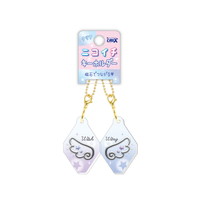 #クラックス クリアニコイチキーホルダー  メタリックライク 141044