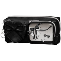 #クラックス 収納用品 ハートポケットペンケース  ピュアムードブラック 141671