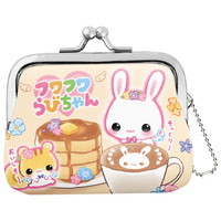 #クラックス がま口コインケース  フワフワラビチャン 142868