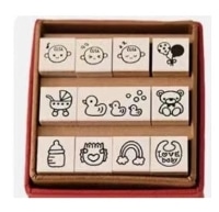 #サンビー ぷちすたんぷ　ミニスタンプセット YOS-09