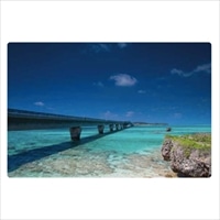 #いろは出版 季節ポストカード 日本の絶景ポストカード夏 定型サイズ 宮古島の池間大橋 JPC-14