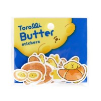 #ワールドクラフト フレークシール Ｔｏｒｏｌｌｉ　Ｂｕｔｔｅｒ　ｓｔｉｃｋｅｒｓ　 30枚入 Butter Dog TBFS-001