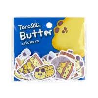 #ワールドクラフト フレークシール Ｔｏｒｏｌｌｉ　Ｂｕｔｔｅｒ　ｓｔｉｃｋｅｒｓ　 30枚入 Butter Panda TBFS-002