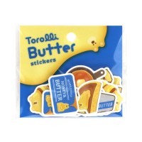 #ワールドクラフト フレークシール Ｔｏｒｏｌｌｉ　Ｂｕｔｔｅｒ　ｓｔｉｃｋｅｒｓ　 30枚入 Butter Bear TBFS-004