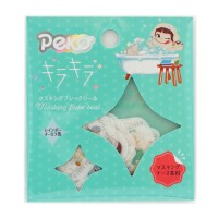 #ワールドクラフト(国内販売のみ） シール Pekoキラキラマスキングフレークシール 10柄×各3枚 Happy holiday FJFS-002