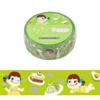 #ワールドクラフト(国内販売のみ） マスキングテープ Pekoキラキラマスキングテープ  Delicious Garden FJMT-003