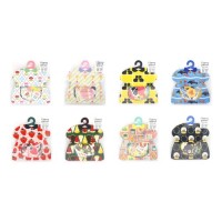 #ワールドクラフト シール Charmy･patternフレークシール 8種･各5個入 セット CFS-SET1