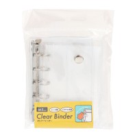 #ワールドクラフト ファイリング用品 クリアバインダー M5サイズ クリア SEB-01