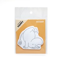 #ワールドクラフト(国内販売のみ） 付箋 ムーミンフェイススタンド付箋 30枚 HAPPY MOF-DF-602