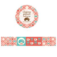 #版権(国内販売のみ） マスキングテープ mizutama Charmy patternマスキングテープ ★ ショートケーキパターン MZ-MT-002