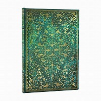 #紀寺商事(国内販売のみ） ノート エメラルドの花 ミディ  PB1315-1