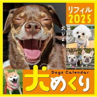 #中央経済社  犬めくり 2025年 カレンダー リフィル  日めくり CK-D25-02