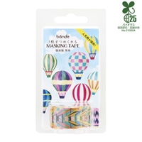 #bande シール 復刻版 マスキングロールステッカー･復刻版 気球 BDA826