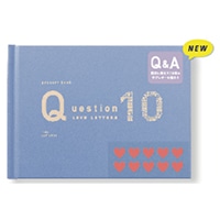 #いろは出版 プレゼントブック present book Question LOVE LETTERS 10 32ページ blue QLL-04