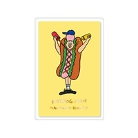 #大阪フロンティア カード CREATORSCIRCUS･クリアポストカード  hotdog man CP0109