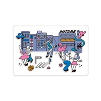#大阪フロンティア カード CREATORSCIRCUS･クリアポストカード  dance with me CP0113