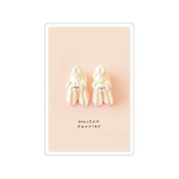 #大阪フロンティア カード CREATORSCIRCUS･クリアポストカード  Meringue dogs CP0117