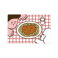 #大阪フロンティア カード CREATORSCIRCUS･クリアポストカード  PASTA TIME CP0128