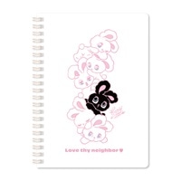 #大阪フロンティア ノート CREATORS･CIRCUS･B6リングノート B6 foxy･illustrations CB61005