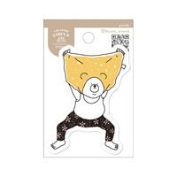 #大阪フロンティア シール CREATORS･CIRCUS･ステッカー  脱ぐのヘタくま CS37377