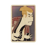 #komamono カード かさね木メッセージカード･東洲斎写楽  役者 KO905883