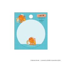 #日本出版販売(国内販売のみ） 付箋 丸型付箋･村田夏佳×デビカ  らいおん OR909508