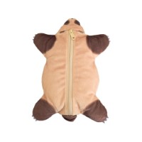 #komamono 収納用品 だらだらどうぶつペンケース  たぬき KO909867