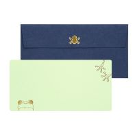 #山櫻 メッセージカード cashico長方形カード・封筒  蛙 351636