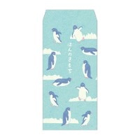 #大阪フロンティア ぽち袋 ふわり 夏ぽち袋 大 万型 ペンギン FWP10757