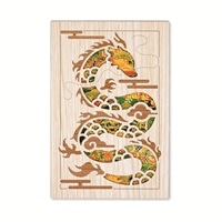 #クルーシャル 和文具 御朱印帳 B6変形 龍 24144RRY