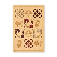 #永善（旧クルーシャル） 和雑貨 御朱印帳 B6変形 福徳ねずみ 25150MJP