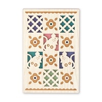 #永善（旧クルーシャル） 和雑貨 御朱印帳 B6変形 ねずみ小町 25150MEU