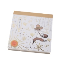 #木野瀬印刷 Shinzi Katoh ブロックメモ  雨ニモマケズⅡ　宮沢賢治 BM-01029
