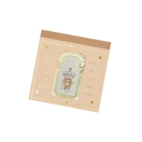 #木野瀬印刷(国内販売のみ) Shinzi Katoh ブロックメモ  アリス DRINK ME BM-01036