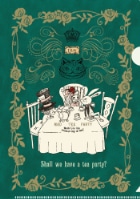 #木野瀬印刷(国内販売のみ) Shinzi Katoh クリアファイル A5 アリス MAD TEA PARTY ACF-02058