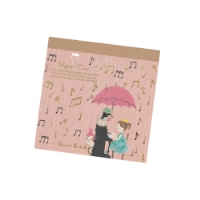 #木野瀬印刷  ブロックメモ Happy Tone 100枚　4柄 セレナーデ BM-01053