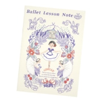 #木野瀬印刷 Shinzi Katoh レッスンノート A5 ジゼル　バレエシアター LN-01003