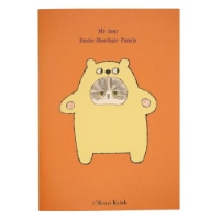 #木野瀬印刷  ノートA5 My dear cats A5 48ページ funny cats NT-01087