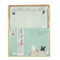 #木ノ瀬印刷 レター レターセット  lapin LS-01090
