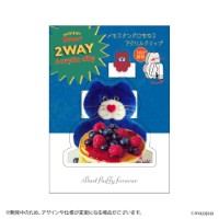 #日本出版販売(国内販売のみ） 事務小物 mojojojo Diner 2WAY アクリルクリップ  パンケーキ IP634118