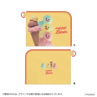 #日本出版販売(国内販売のみ） 身辺雑貨 mojojojo Diner フラットポーチ  オレンジ IP634255