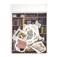 #シール堂 シール きらぴかフレークシール  Reading･Club ks-fs-50001