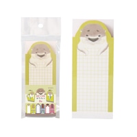 #エポックケミカル メモ帳 はむっとメモ 3柄･各15枚･45Sheet入 カワウソ 1379-0540