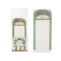 #エポックケミカル メモ帳 はむっとメモ 3柄･各15枚･45Sheet入 ハリネズミ 1380-0540