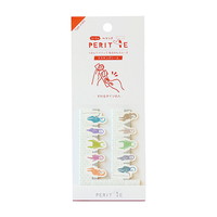 #エポックケミカル シール シートのペリッテ A すわるタイツの人 1407-0630