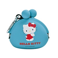 #ピージーデザイン(国内販売のみ） シリコンポーチ POCHIBI HELLO KITTY  ｽｶｲﾌﾞﾙｰ 785041