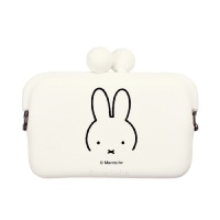 #ピージーデザイン(国内販売のみ） シリコンポーチ DO-MO Dick Bruna  ﾐｯﾌｨｰﾎﾜｲﾄ 785409