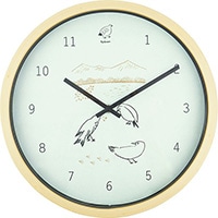#エルコミューン 生活雑貨 シルヴァン･ウォールクロック  Bird WCL-016