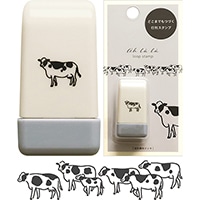 #エルコミューン スタンプ アララ　ループスタンプ  cows ALA-304